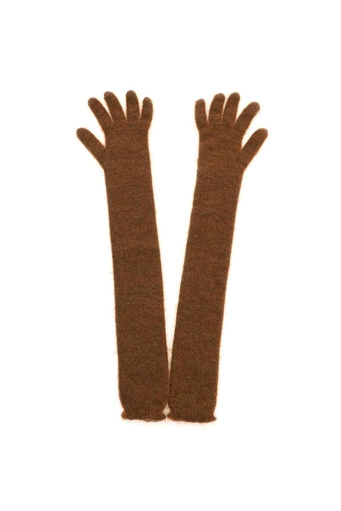 商品Max Mara|MOHAIR & WOOL GLOVES,价格¥829,第4张图片详细描述
