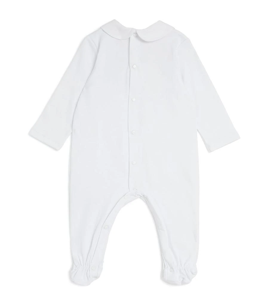 商品Paz Rodriguez|Cotton Smocked-Detail All-In-One (0-12 Months),价格¥249,第2张图片详细描述