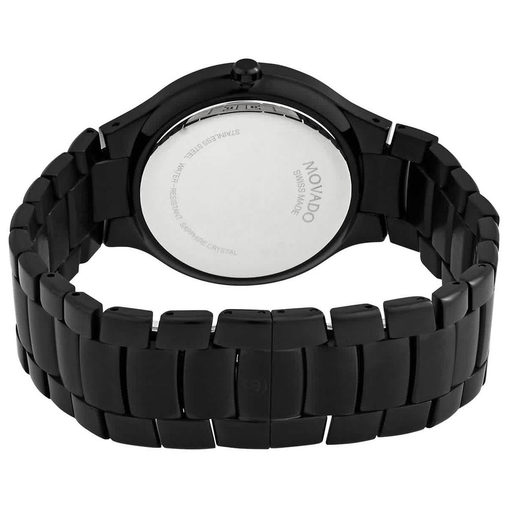Movado Serio Quartz Black Dial Mens Watch 0607285商品第3张图片规格展示