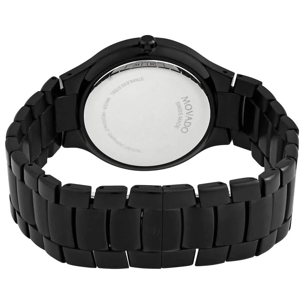 商品Movado|Movado Serio Quartz Black Dial Mens Watch 0607285,价格¥3413,第3张图片详细描述