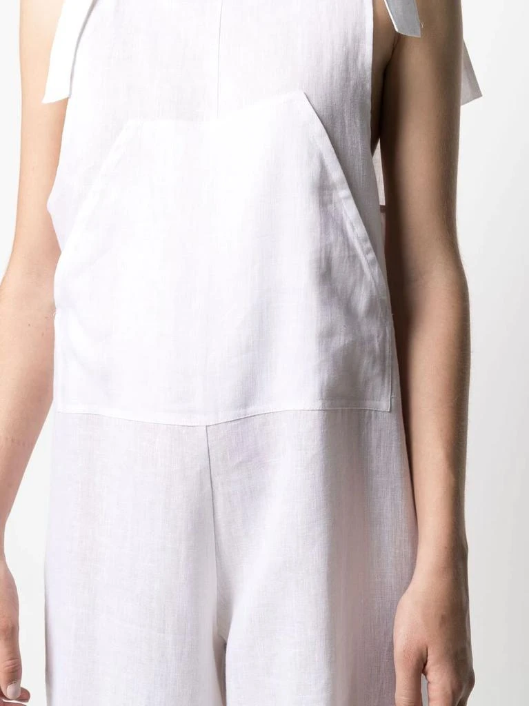 商品Parosh|PAROSH sleeveless wide-leg jumpsuit,价格¥879,第5张图片详细描述