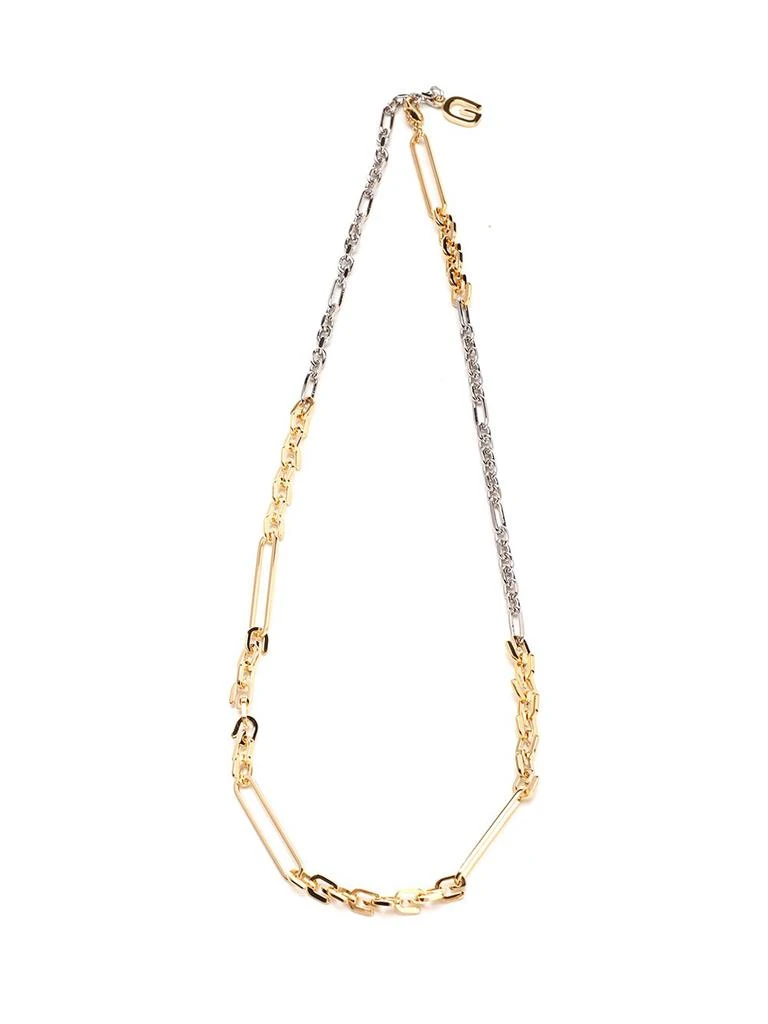 商品Givenchy|Givenchy G Link Two-Tone Necklace,价格¥3669,第1张图片