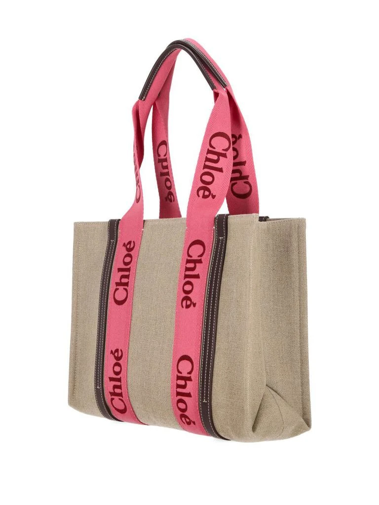 商品Chloé|Chloé Medium Woody Tote Bag,价格¥7031,第3张图片详细描述