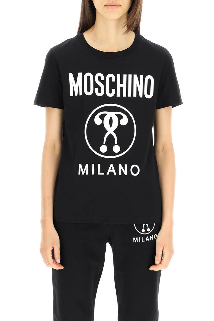商品Moschino|Moschino double question mark t-shirt,价格¥701,第4张图片详细描述