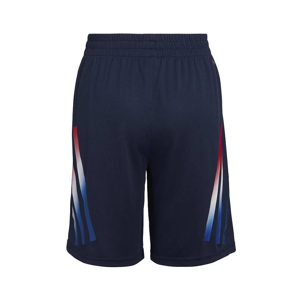 商品Adidas|Little Boys AEROREADY Gradient 3S Shorts,价格¥54,第2张图片详细描述
