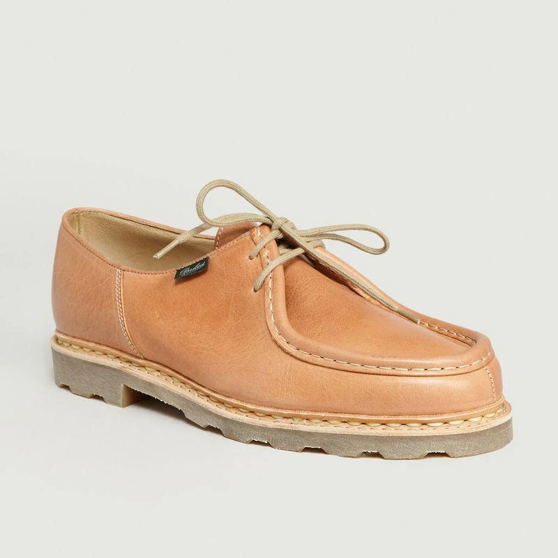 商品Paraboot|Michael Derbies Camel Paraboot,价格¥2429,第1张图片