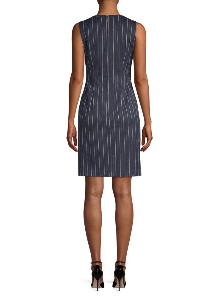 商品Karl Lagerfeld Paris|Striped Sheath Dress,价格¥263,第2张图片详细描述