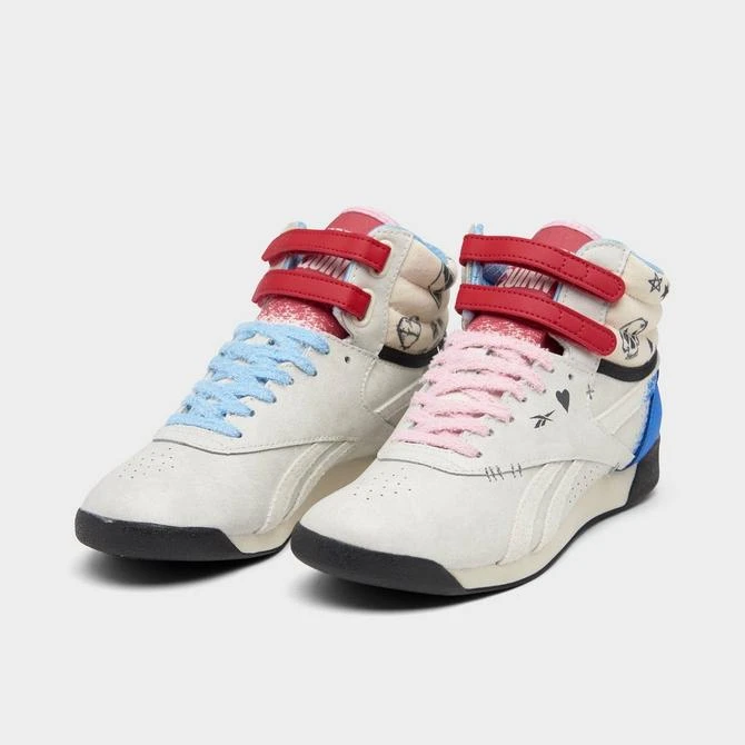 商品Reebok|Women's Reebok Freestyle Hi Casual Shoes,价格¥409,第2张图片详细描述