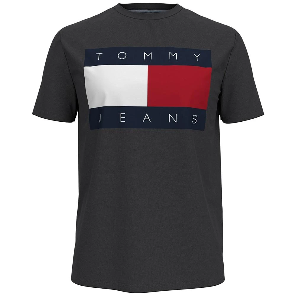 商品Tommy Hilfiger|Tommy Hilfiger Men's Flag Logo T-Shirt,价格¥144,第1张图片