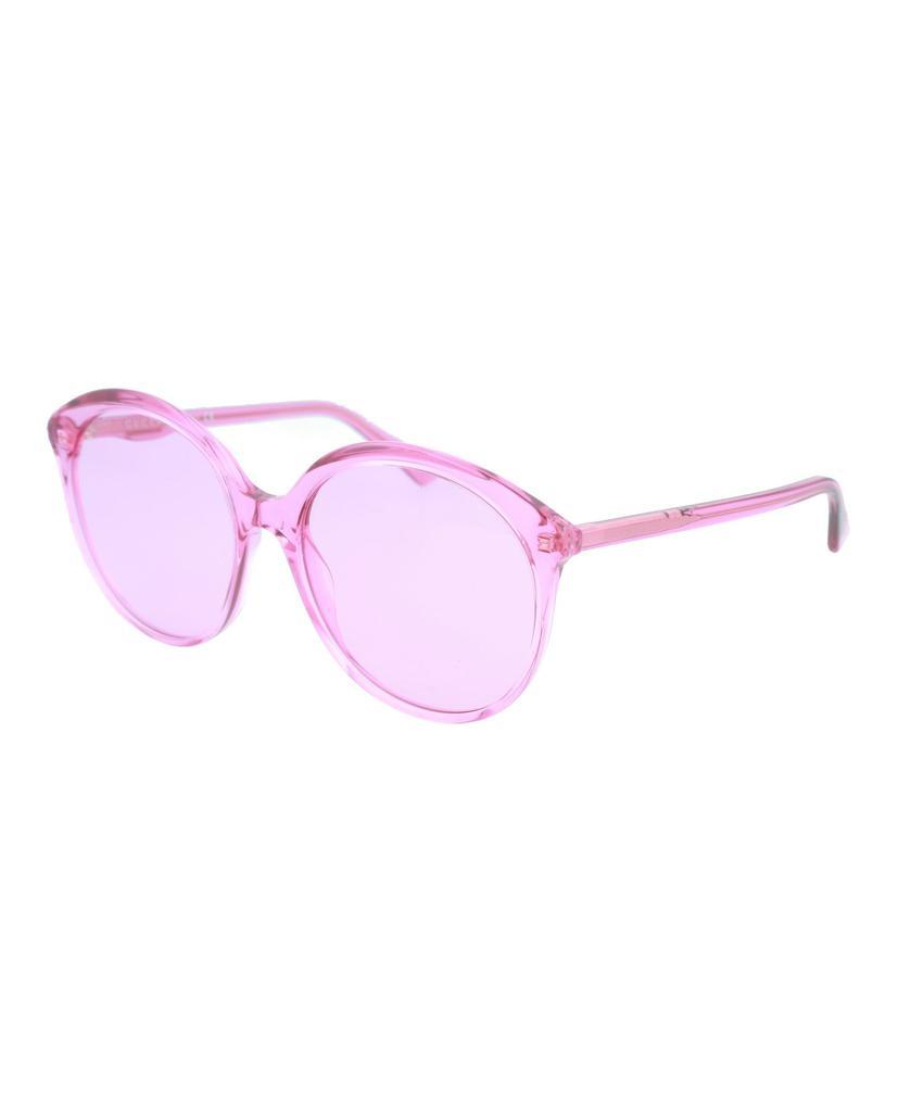 商品Gucci|Round-Frame Sunglasses,价格¥737,第4张图片详细描述