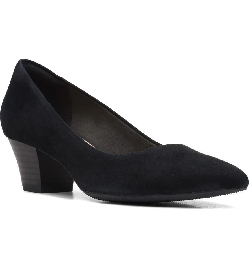 商品Clarks|Teresa Step Pump - Wide Width Available,价格¥559,第1张图片