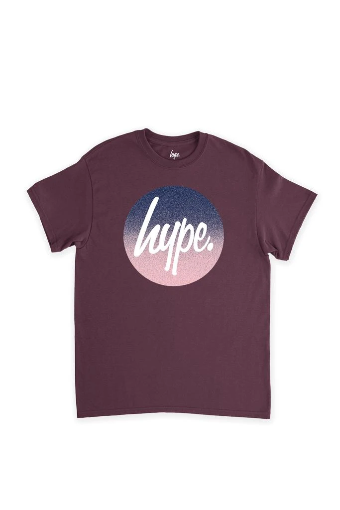 商品HYPE KIDS|HYPE KIDS PURPLE PINK SPECKLE FADE CIRCLE SCRIPT T-SHIRT,价格¥186,第2张图片详细描述