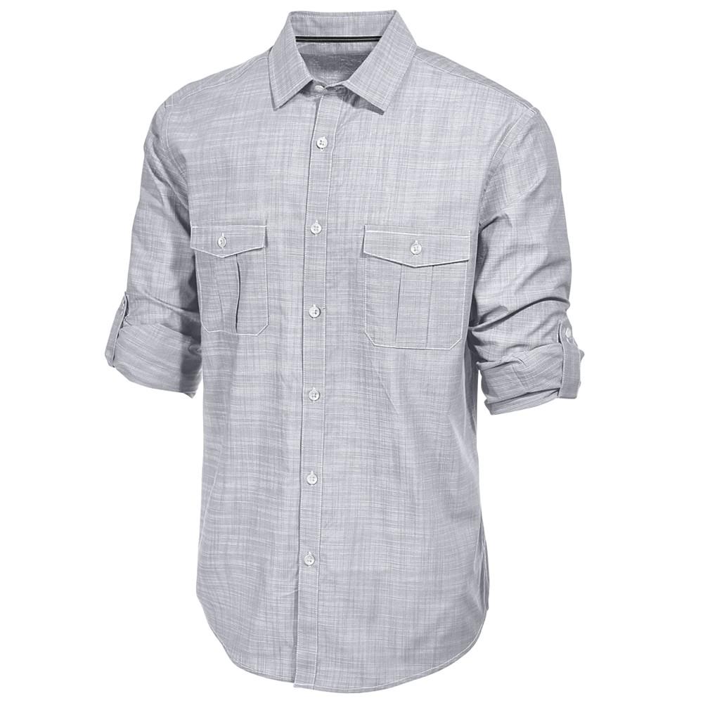 Men's Warren Long Sleeve Shirt, Created for Macy's商品第2张图片规格展示