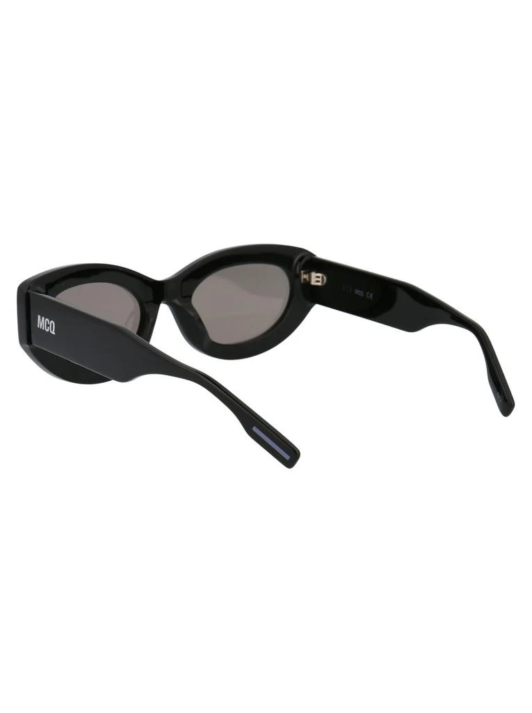 商品Alexander McQueen|McQ Alexander McQueen Oval Frame Sunglasses,价格¥876,第4张图片详细描述