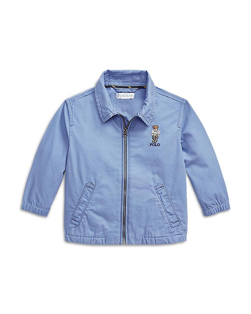 商品Ralph Lauren|Boys' Bayport Polo Bear Cotton Jacket - Baby,价格¥688,第1张图片