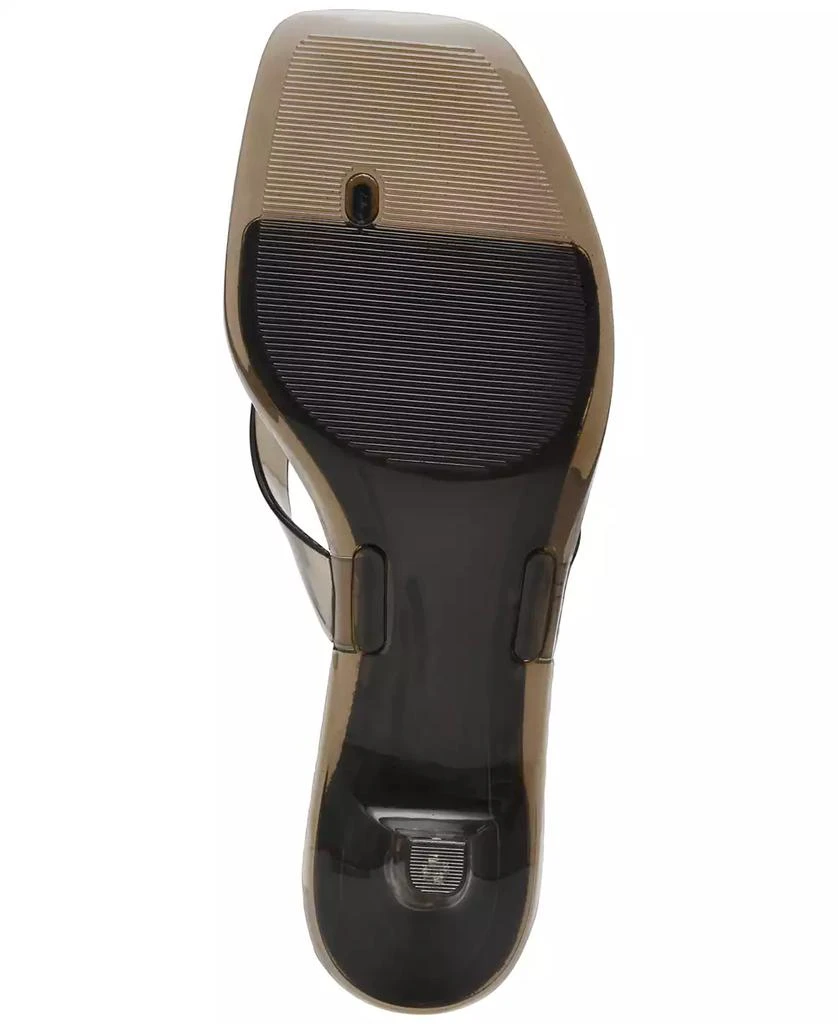 商品Steve Madden|Women's Tracie-J Kitten-Heel Jelly Thong Sandals,价格¥439,第4张图片详细描述