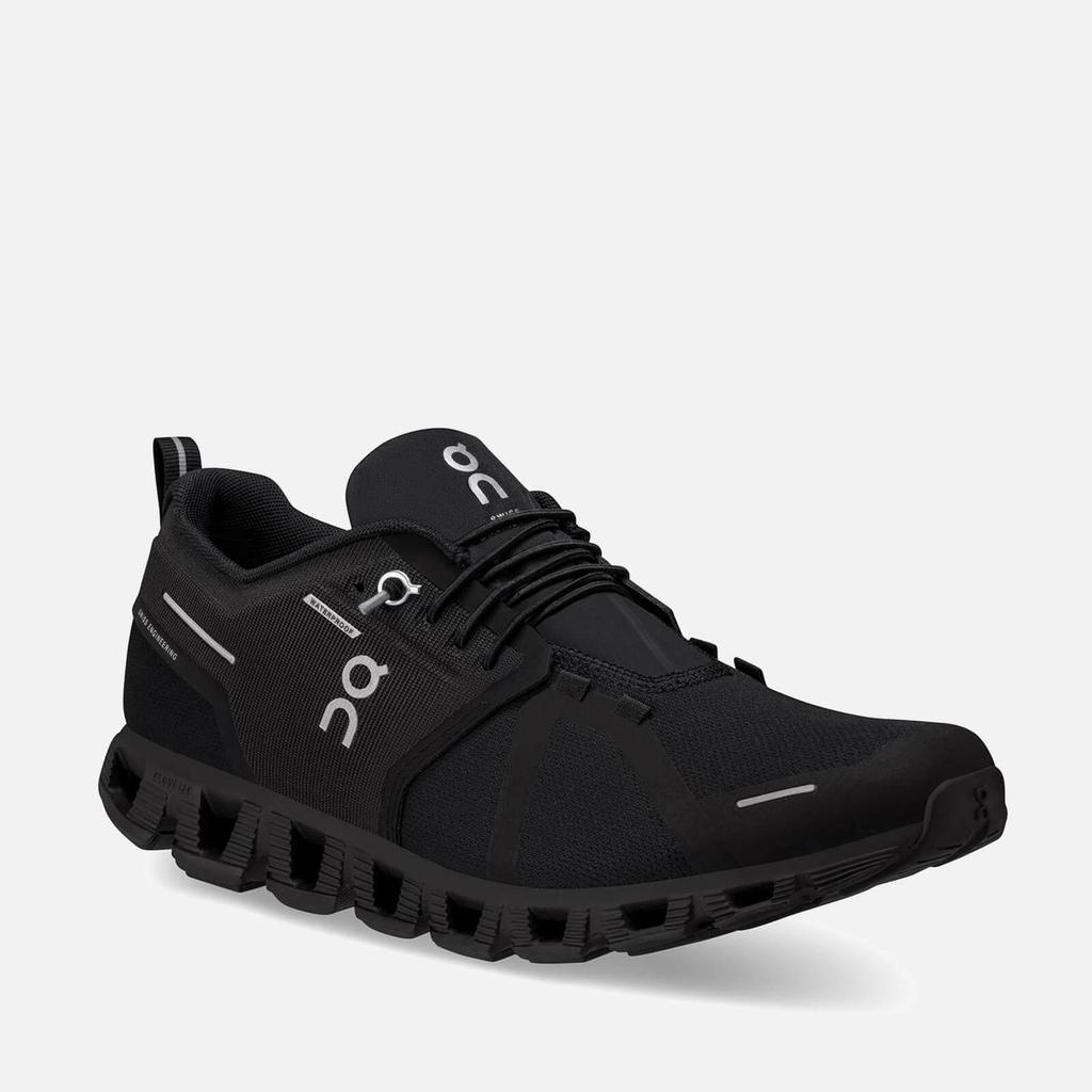 ON Women's Cloud 5 Waterproof Running Trainers - All Black商品第2张图片规格展示