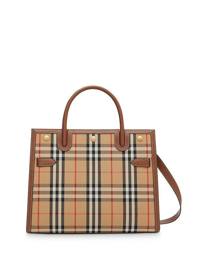 商品Burberry|Title Vintage Check Tote,价格¥21609,第1张图片