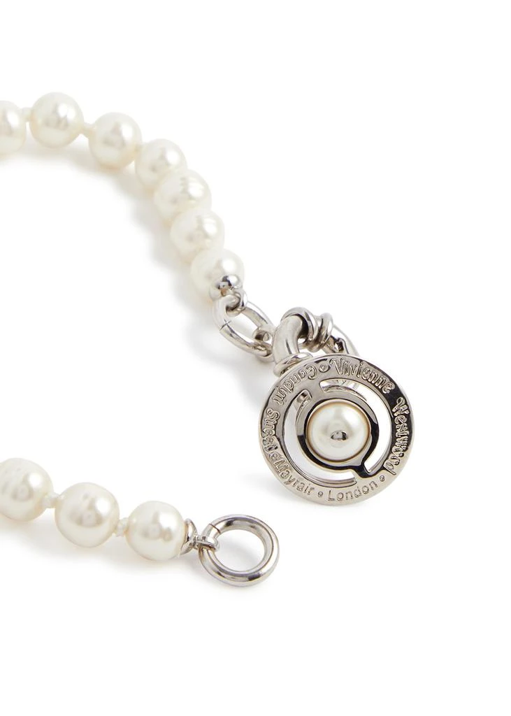 商品Vivienne Westwood|Aleksa faux pearl orb bracelet,价格¥1432,第4张图片详细描述