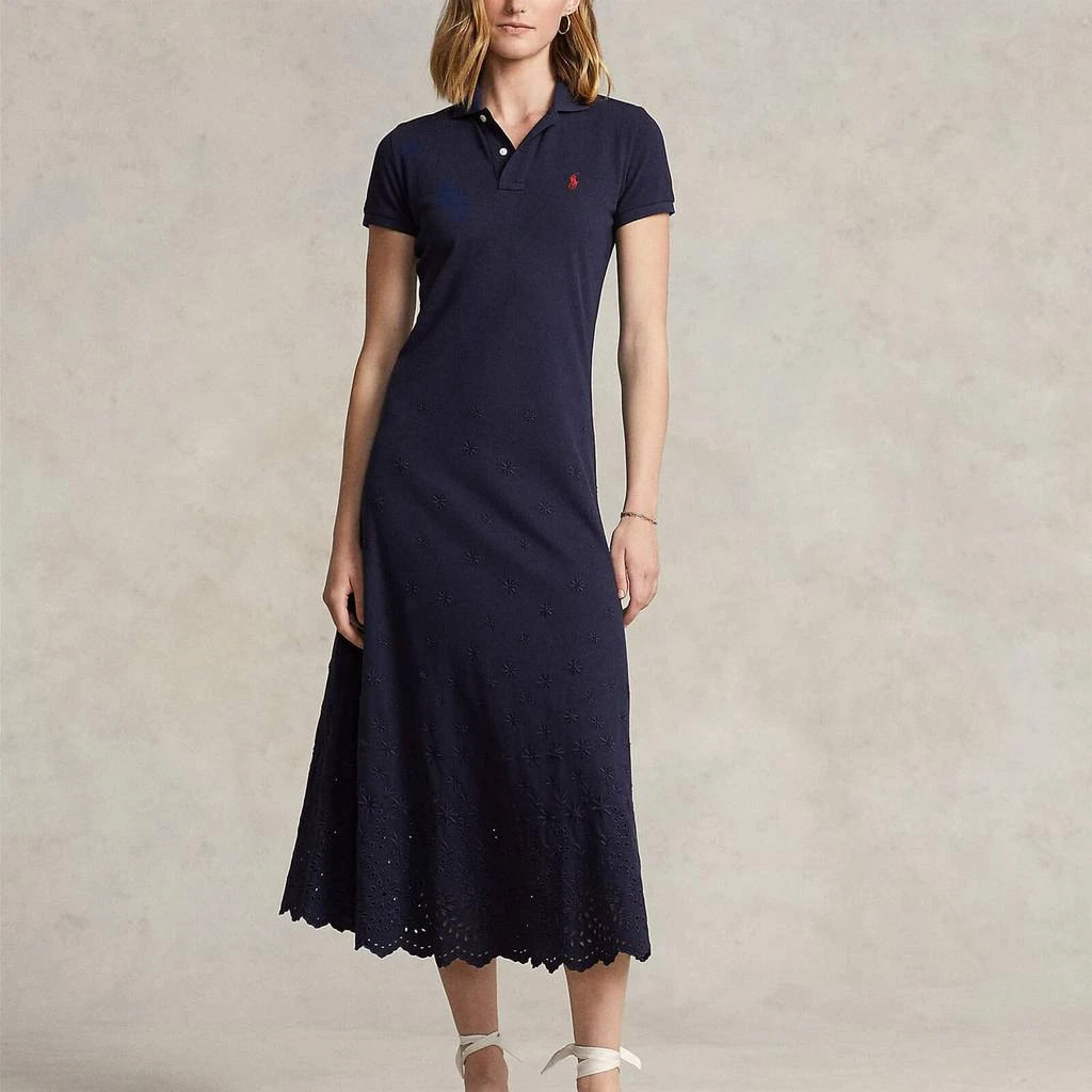 商品Ralph Lauren|Polo Ralph Lauren Short Sleeve Day Dress,价格¥1857,第1张图片