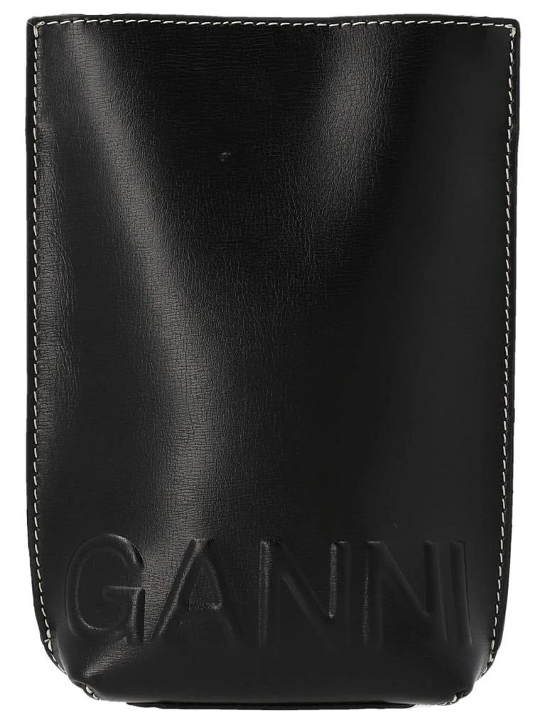 商品Ganni|Ganni banner Crossbody Bag,价格¥1434,第1张图片