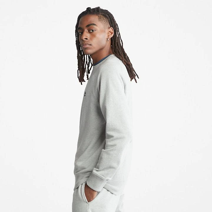 商品Timberland|Exeter River Crewneck Sweatshirt for Men in Grey,价格¥691,第4张图片详细描述