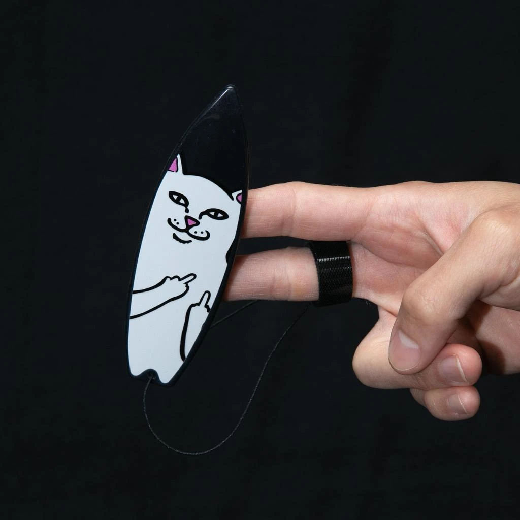 商品RIPNDIP|Lord Nermal Finger Surfboard (Black),价格¥76,第3张图片详细描述