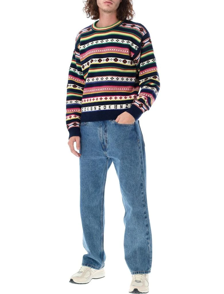 商品Kenzo|Kenzo Jacquard Crewneck Jumper,价格¥4803,第4张图片详细描述