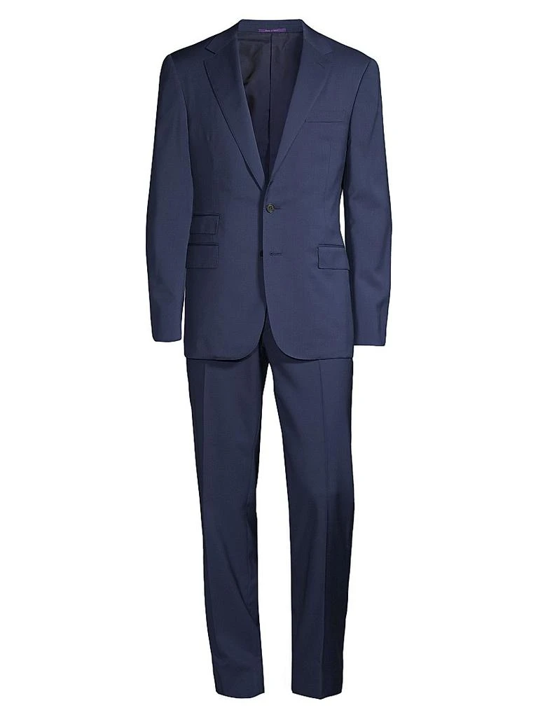 商品Ralph Lauren|Gregory Single-Breasted Two-Button Wool Suit,价格¥20786,第1张图片