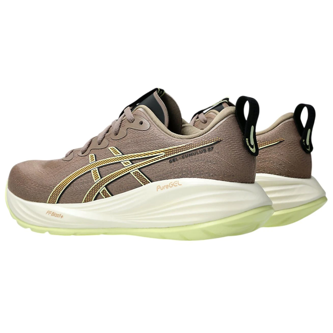 商品[国内直发] Asics|Gel-Cumulus 27 舒适百搭减震防滑 低帮跑步鞋 男款 灰褐色,价格¥764,第5张图片详细描述