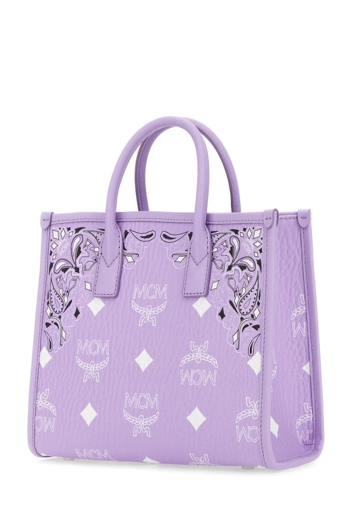 商品MCM|Lilac canvas small München handbag,价格¥7125,第1张图片