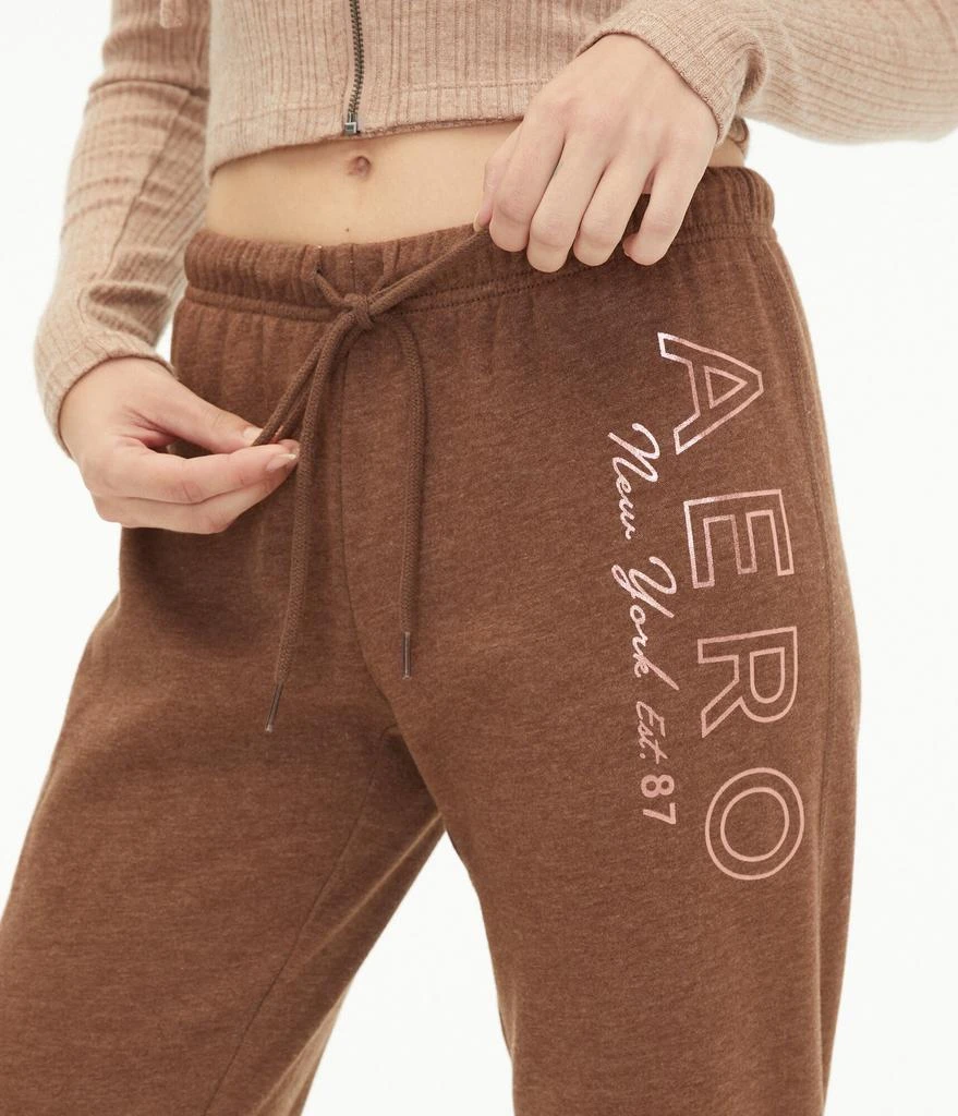 商品Aeropostale|Aeropostale Women's New York Foil Cinched Sweatpants,价格¥64,第3张图片详细描述