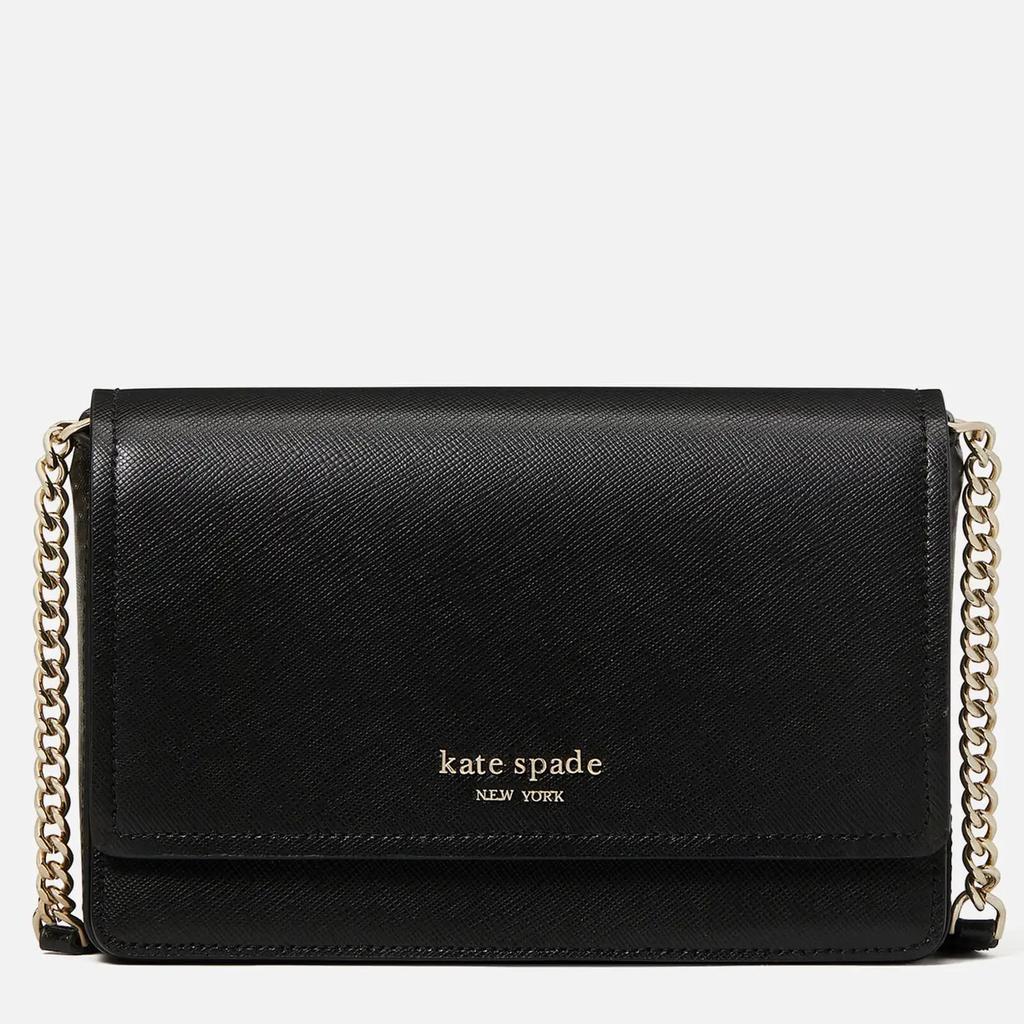 商品Kate Spade|Kate Spade New York Women's Spencer Saffiano Chain Wallet - Black,价格¥1621,第1张图片