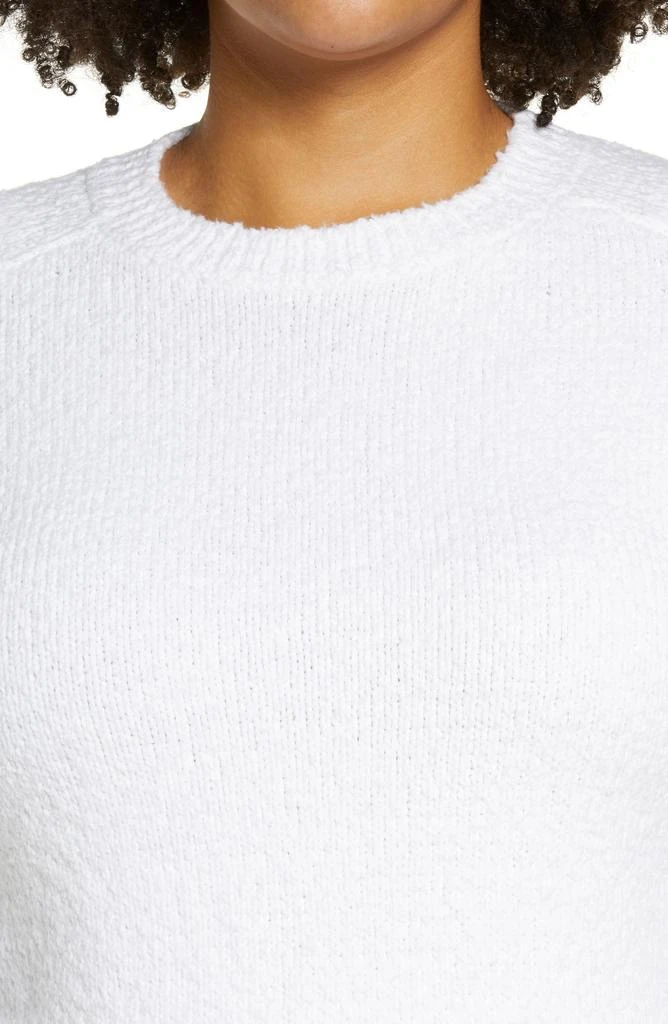 商品Vince|Crewneck Organic Cotton Blend Pebbled Sweater,价格¥236,第4张图片详细描述