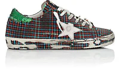 商品Golden Goose|Women's Superstar Tweed Sneakers,价格¥1447,第1张图片