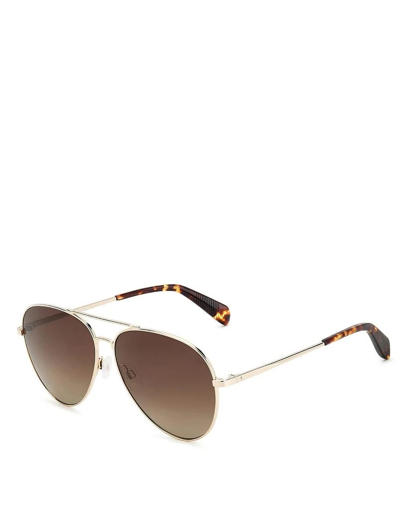 商品Rag & Bone|Aviator Sunglasses, 59mm,价格¥1429,第1张图片