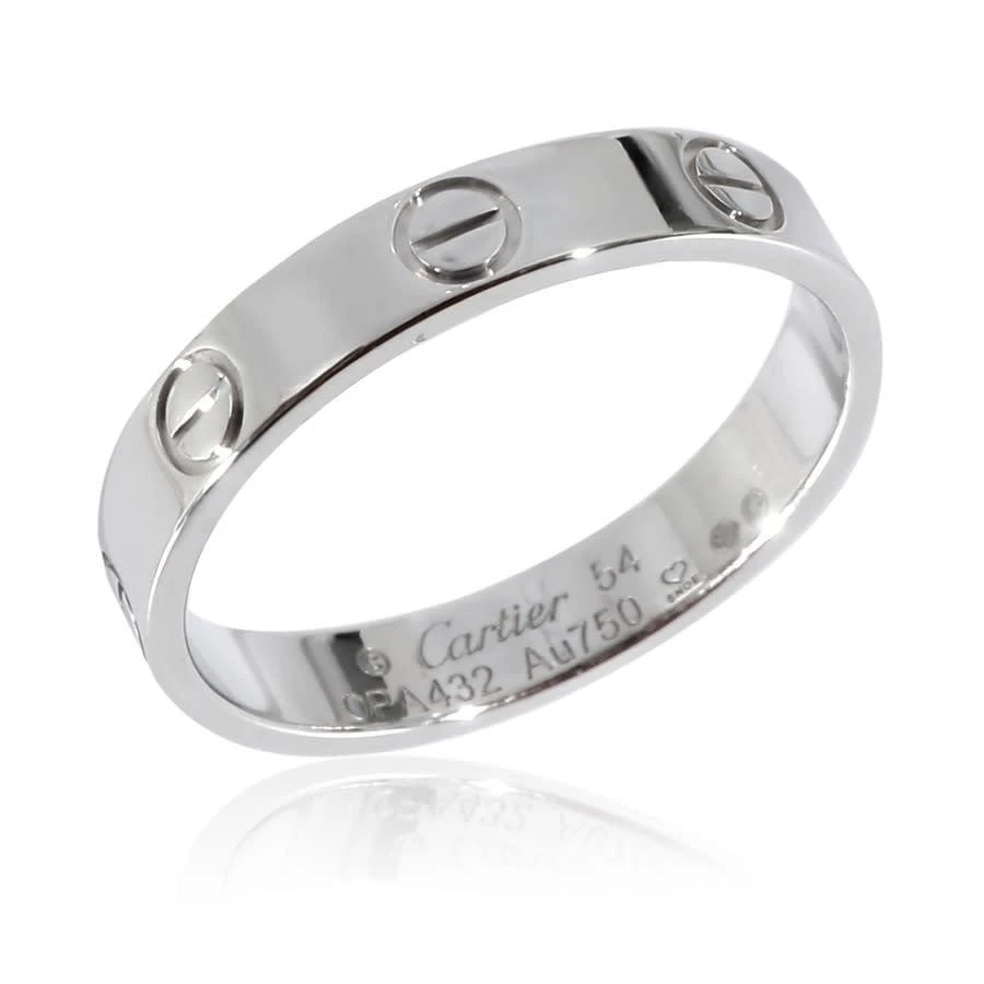 商品[二手商品] Cartier|Pre-Owned Cartier Love Wedding Band in 18k White Gold,价格¥8725,第1张图片