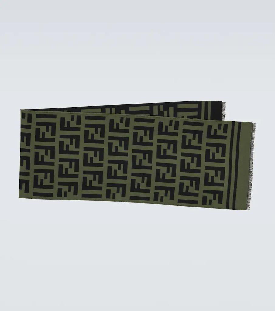 商品Fendi|FF wool and silk scarf,价格¥4027,第1张图片