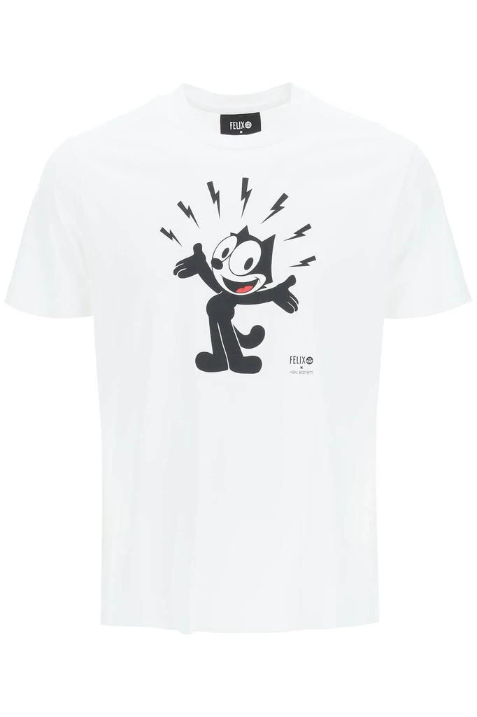 商品Neil Barrett|Neil barrett felix the cat /07 t-shirt,价格¥946,第1张图片