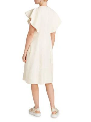 商品Chloé|Flutter Sleeve Midi Dress,价格¥3449,第2张图片详细描述