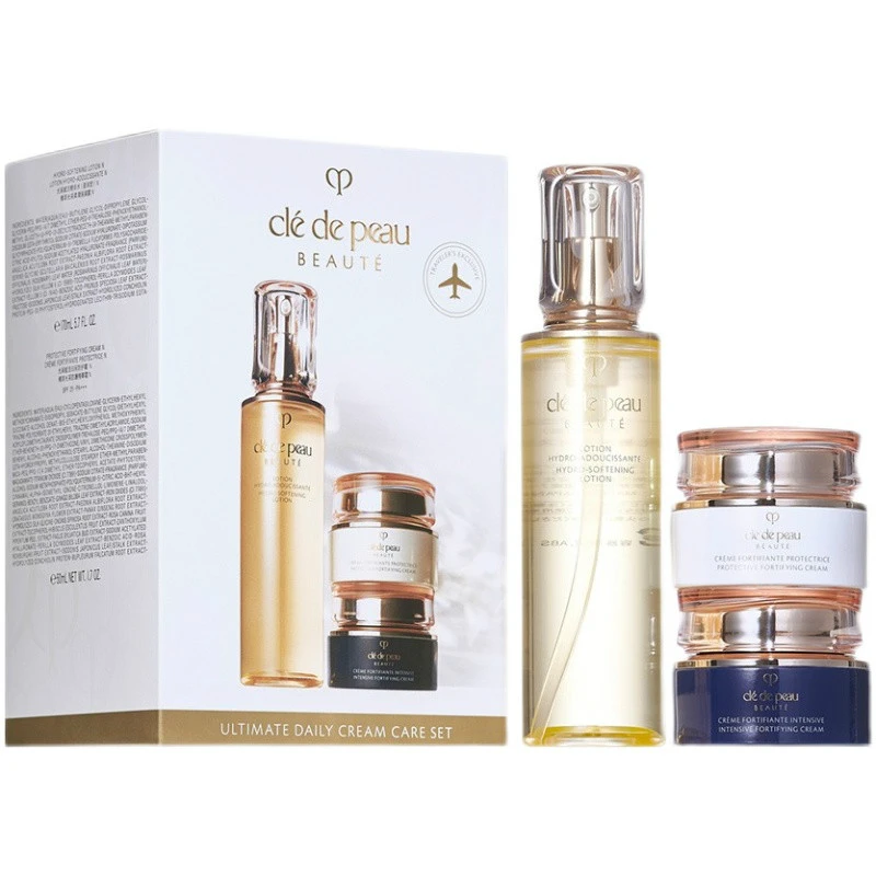 商品Cle de Peau|【包邮装】CPB 肌肤之钥 护霜三件套 日间防护霜50ml+夜间防护霜50ml+保湿露170ml,价格¥2080,第1张图片