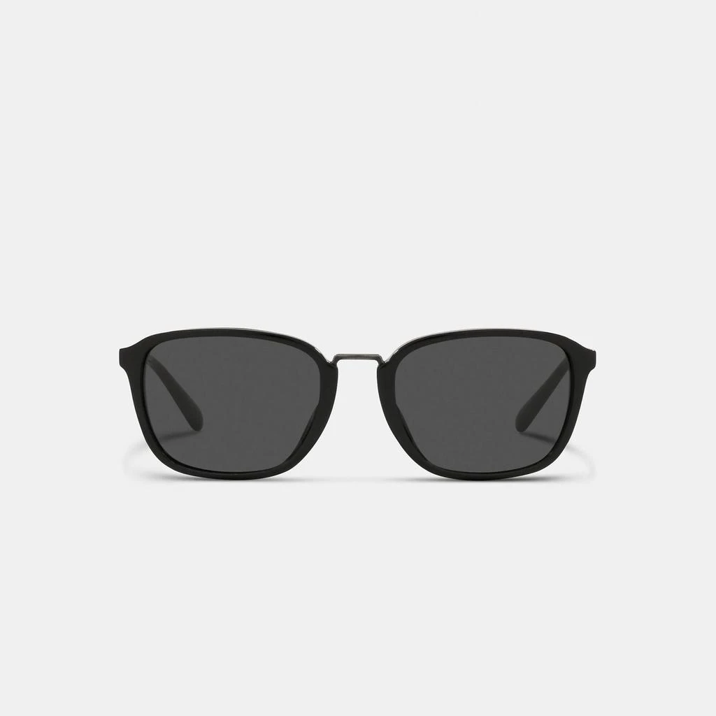 商品Coach|Coach Outlet Signature Metal Frame Sunglasses,价格¥646,第2张图片详细描述