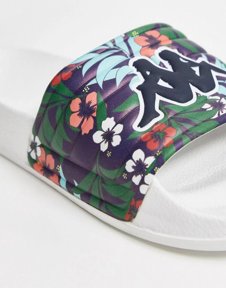 商品Kappa|Kappa sliders in tropical print,价格¥138,第2张图片详细描述