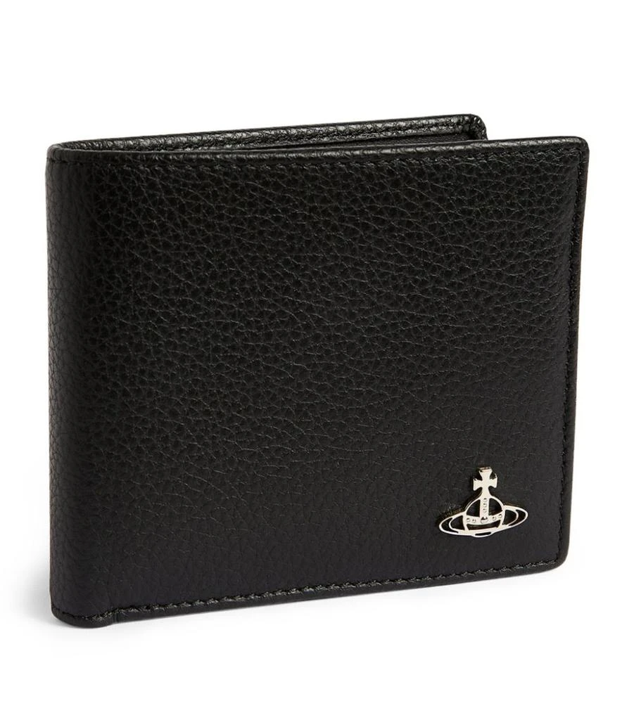商品Vivienne Westwood|Leather Orb Bifold Wallet,价格¥1411,第1张图片