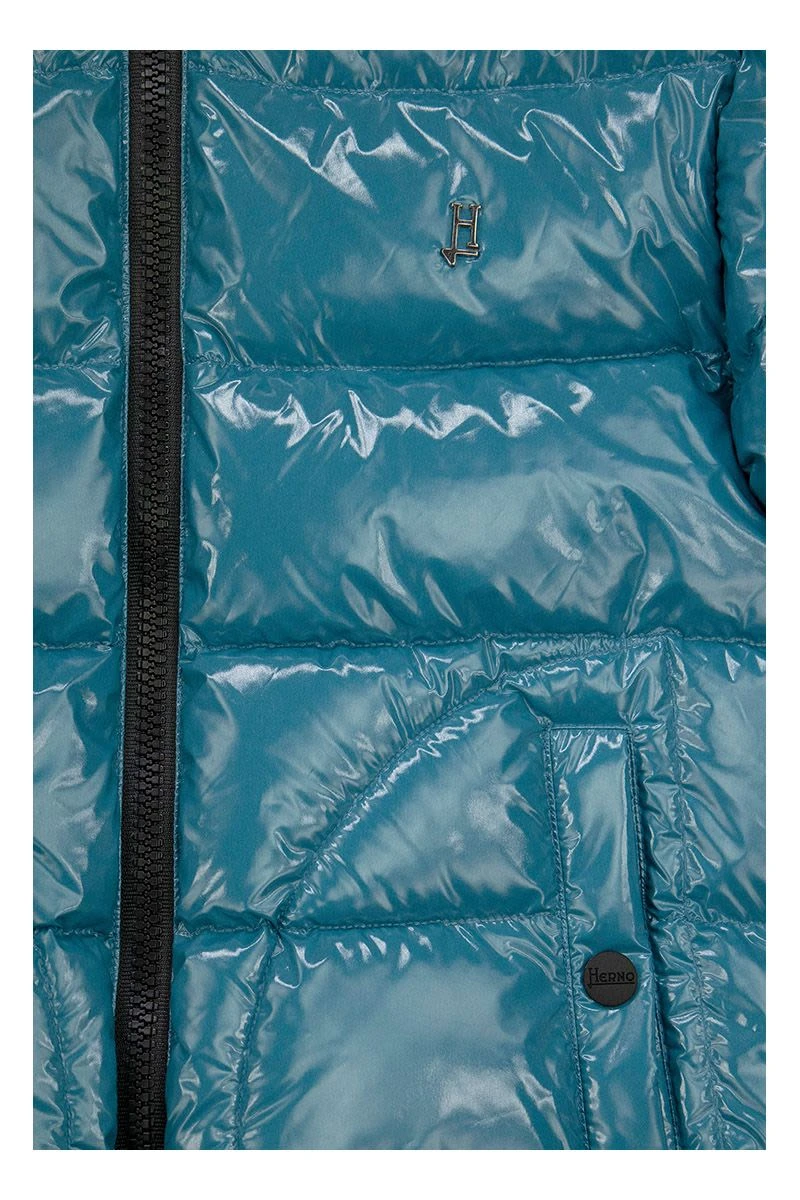 商品【商品预售7天】 Herno|Herno 男童羽绒服 PI0071B122209180-AW21 翠绿色,价格¥1566,第4张图片详细描述