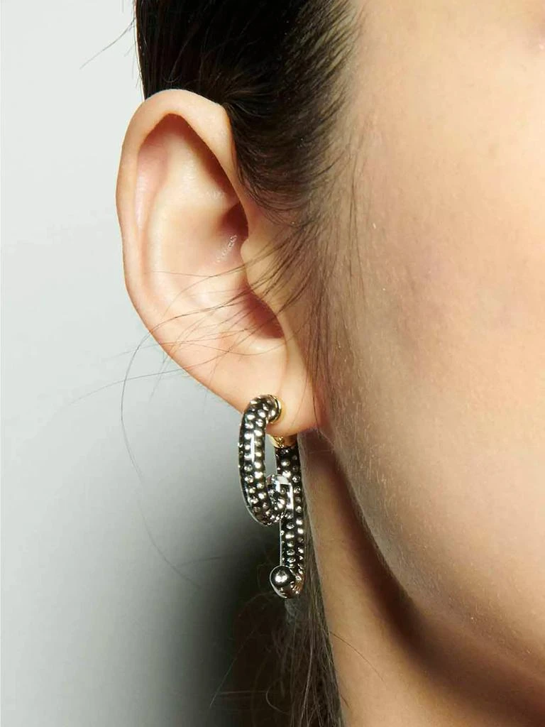 商品Demarson|Noir Luna 12K Gold-Plated Crystal Wraparound Earrings,价格¥2211,第4张图片详细描述