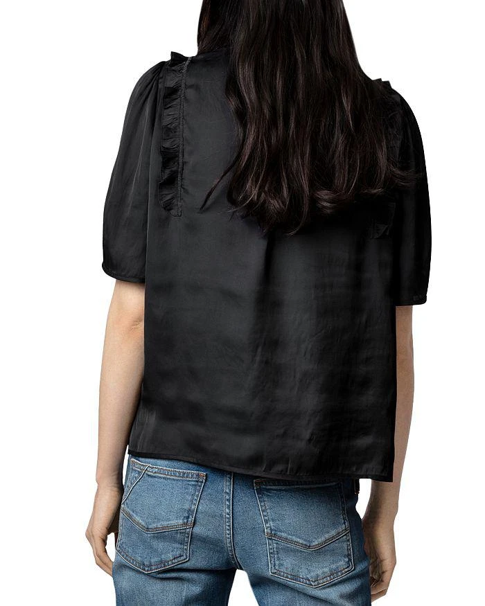 商品Zadig&Voltaire|Talino Satin Blouse,价格¥1333,第2张图片详细描述