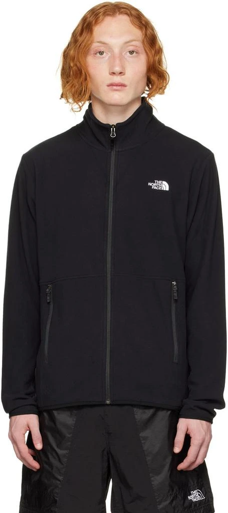 商品The North Face|Black TKA Glacier Zip-Up Jacket,价格¥619,第1张图片