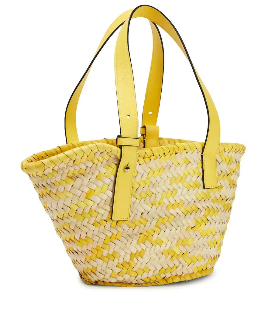 商品Loewe|S号皮革边饰藤篮托特包,价格¥4864,第4张图片详细描述