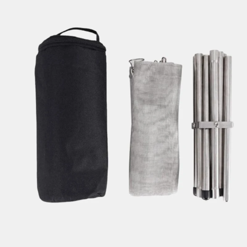 商品Vigor|Camping Stainless Steel Mesh Firepit Table,价格¥227,第1张图片
